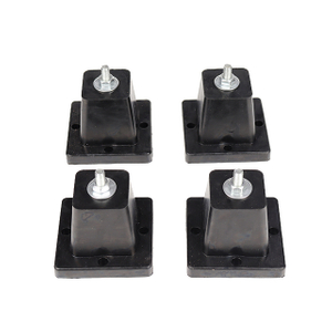 Kit de pies amortiguadores de vibraciones de goma de 4 piezas para Mini Split AC