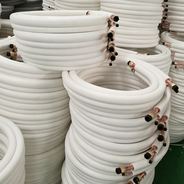 50 ft 1/2" x 3/4" Insulated Copper Tube
