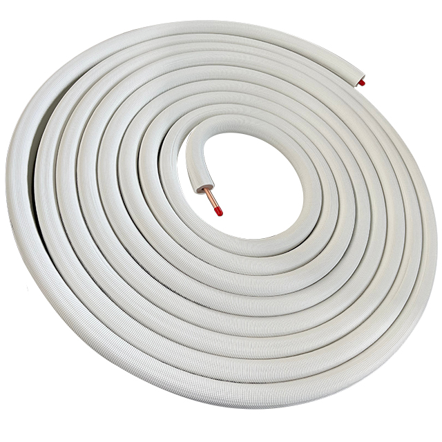 3/8 in. x 7/8 in. x 50 ft Insulated Copper Pipe for Split AC