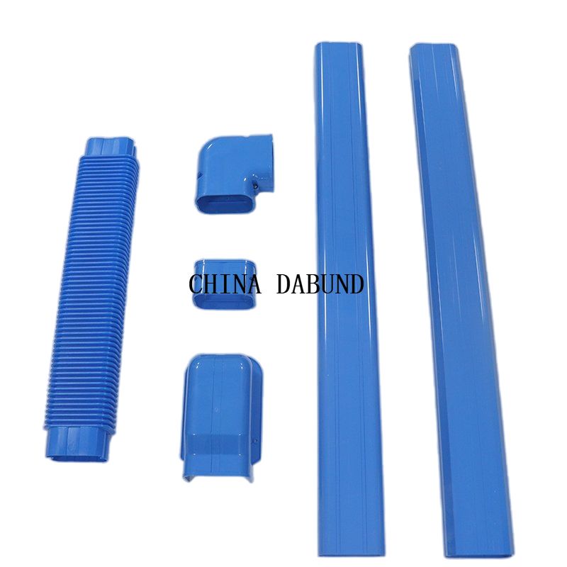 Blue PVC linea Set Cover Ornamentum Aeris Conditioner Cover