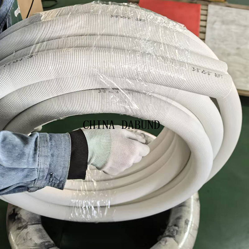 164 ft 3/8" x 5/8" Mini Split Long Line Set – Heavy-Duty Insulated Copper Pipe for Extended HVAC Installations